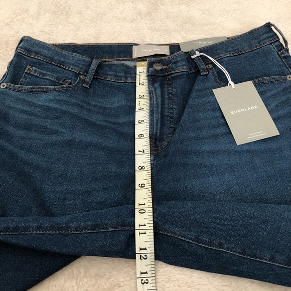 NWT Everlane Authentic Stretch Mid-Rise Jeans 33R - Picture 15 of 17